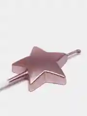 Розовый свечи для торта сердце звезда
