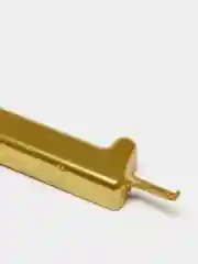 Желтый свечи для торта "Цифры" на день рождения