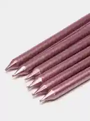 Конфетный набор свечей для торта, 6 штук