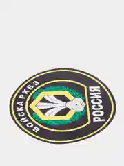 Наклейка "Войска РХБЗ" шеврон
