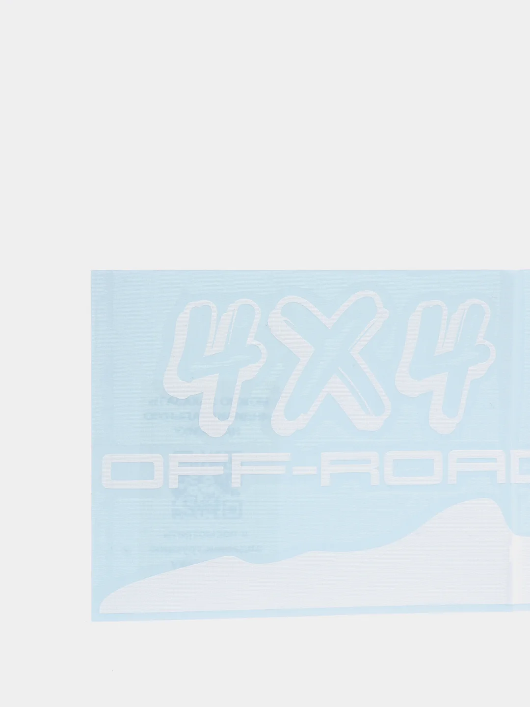 Наклейка виниловая 4х4 OFF-ROAD