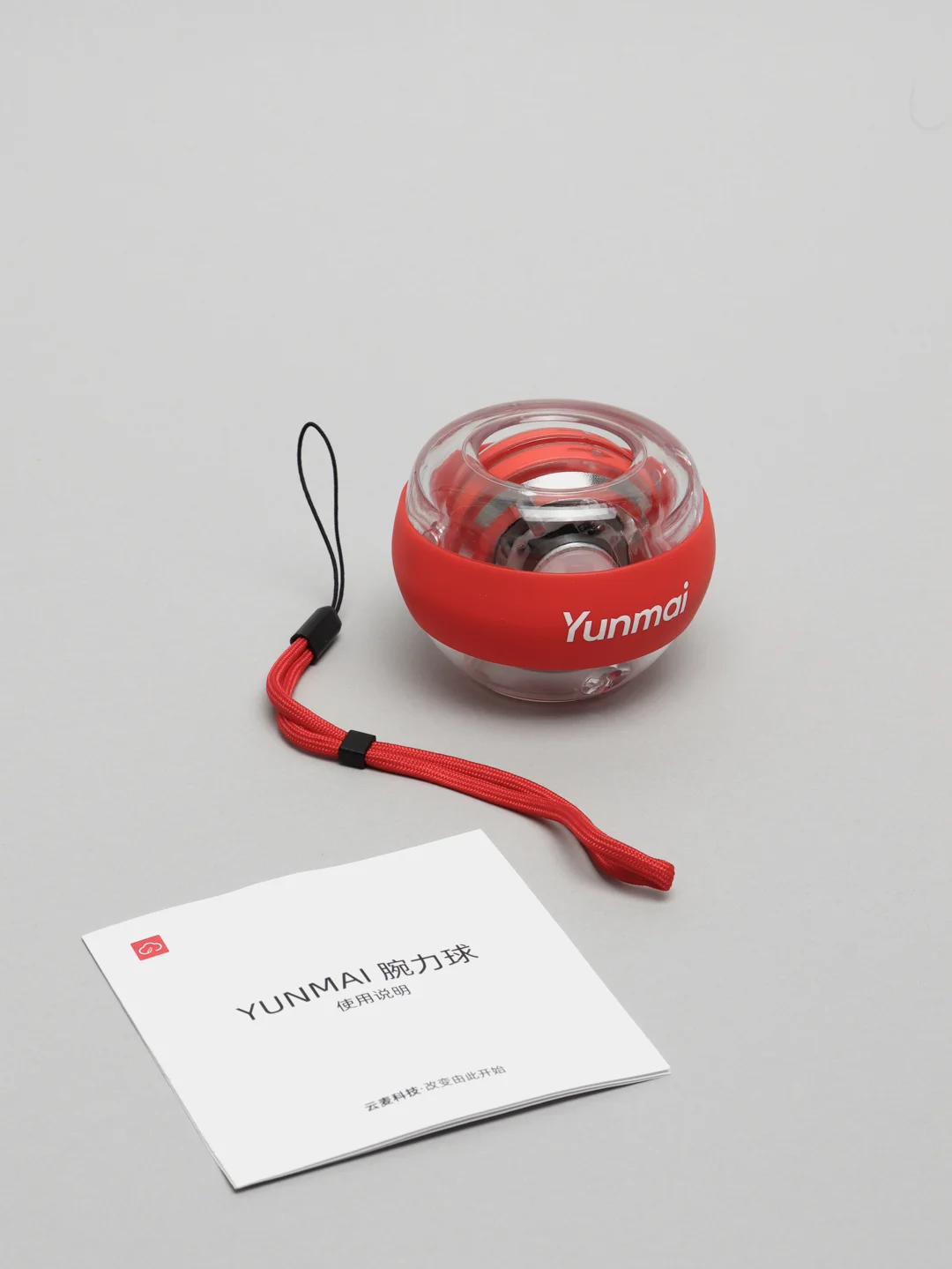 Красный кистевой тренажер Xiaomi Yunmai Powerball, YMGB-Z702