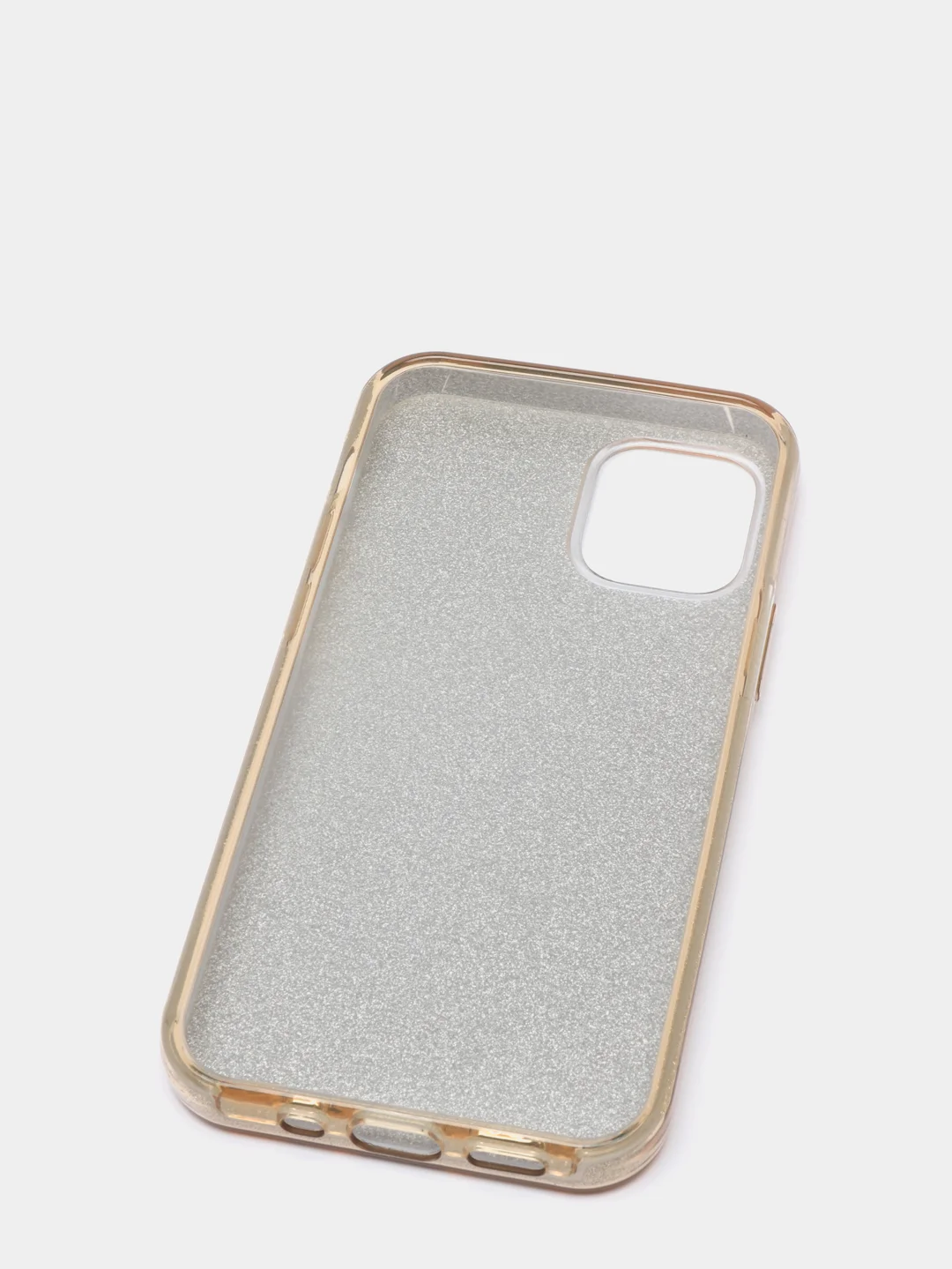 Золотой чехол блестящий iPhone 12 Mini