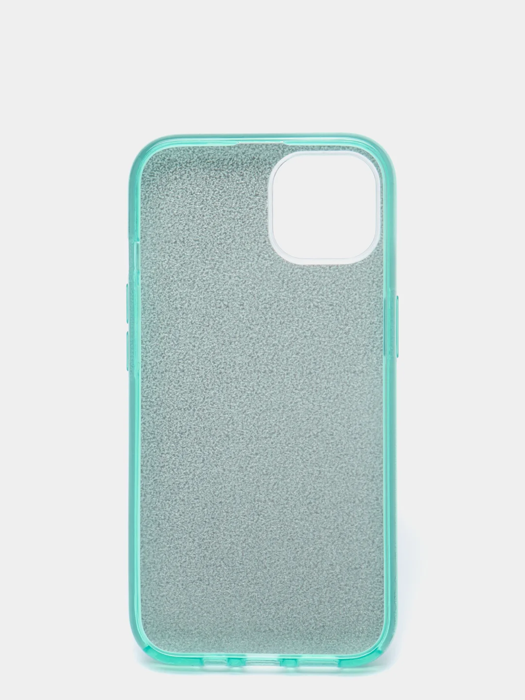 Бирюзовый чехол блестящий IPHONE 13