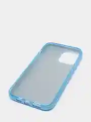 Голубой чехол блестящий для iPhone 13 Pro Max