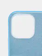 Голубой чехол блестящий для iPhone 13 Pro Max