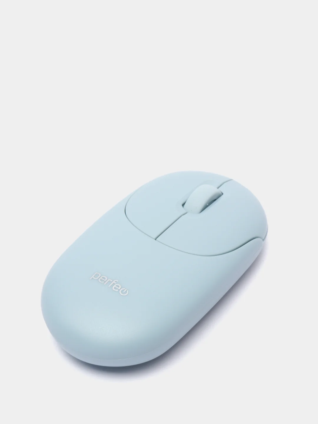 Голубой мышь беспроводная Perfeo SLIM оптическая 3 кнопки, DPI 1200, USB