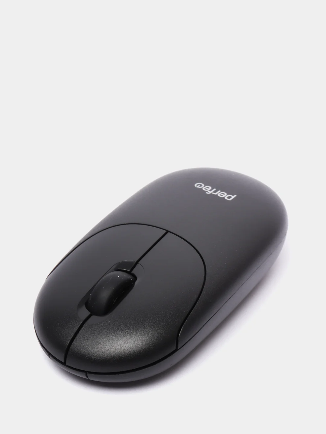 Черный мышь беспроводная Perfeo SLIM оптическая 3 кнопки, DPI 1200, USB