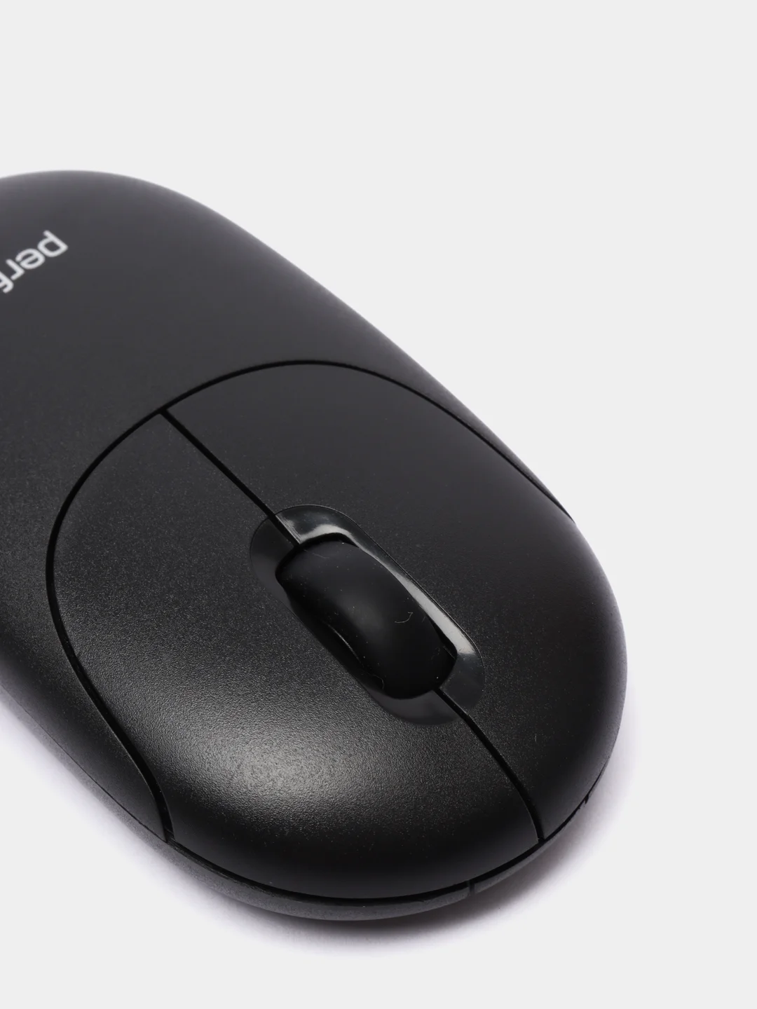 Черный мышь беспроводная Perfeo SLIM оптическая 3 кнопки, DPI 1200, USB