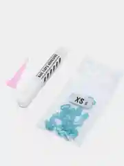 Морской мягкие накладные когти из силикона для кошек, 20 цветов, 4 размера