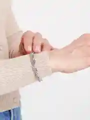 Серебряный браслет, золотой браслет, Браслет цепь, браслет женский, украшение на руку