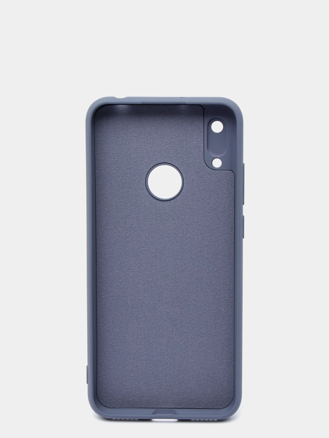 Синий меланж чехол Huawei Honor 8A, Y6 2019, с бархатом внутри