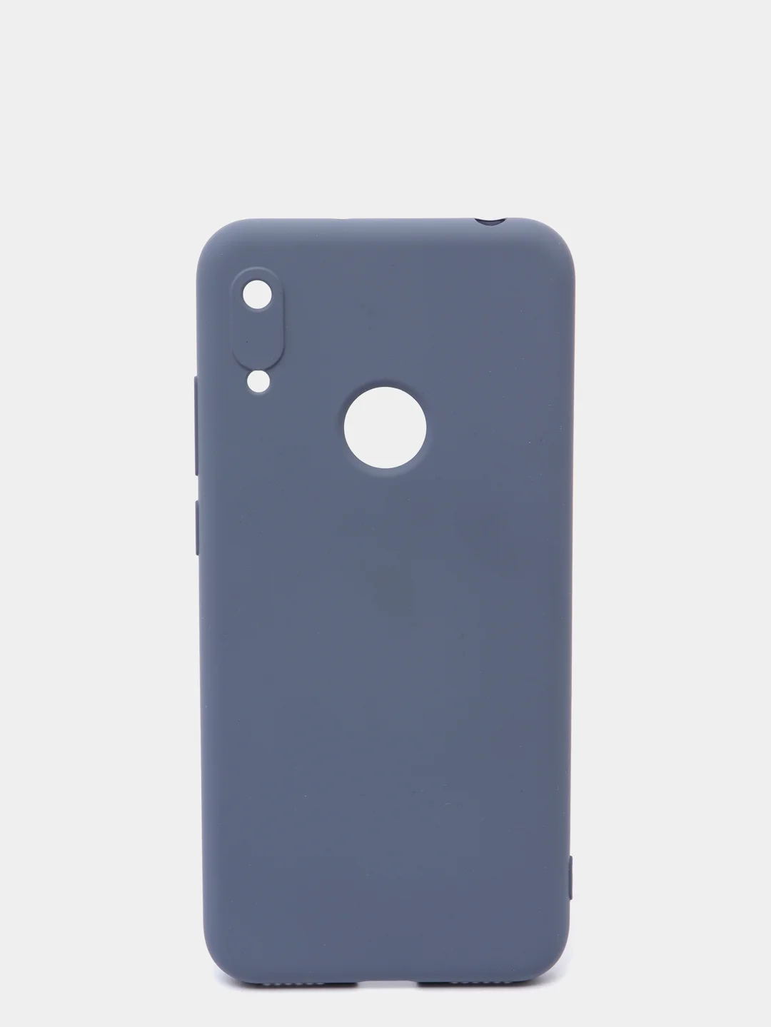 Синий меланж чехол Huawei Honor 8A, Y6 2019, с бархатом внутри
