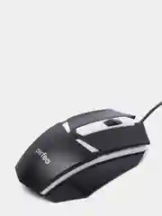 Мышь проводная игровая c подсветкой Perfeo FACE, подсветка 7 цветов, 3 кнопки, USB