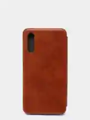 Коричневый чехол книжка Samsung A70