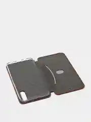 Коричневый чехол книжка Samsung A70