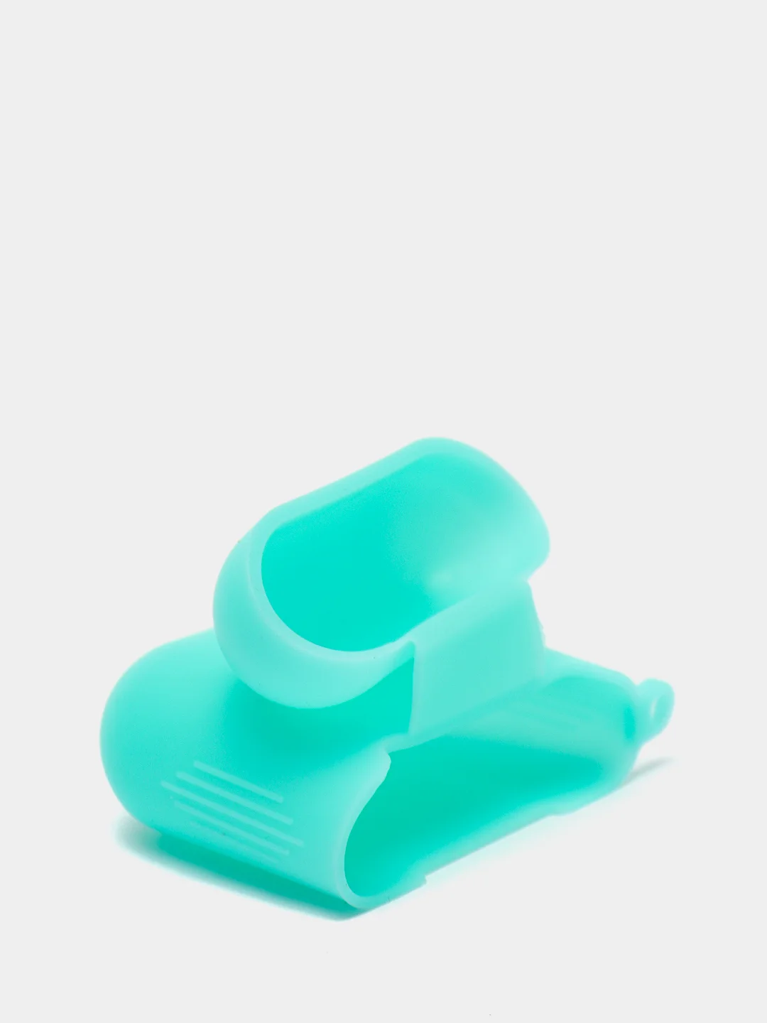 Бирюзовый силиконовый чехол для беспроводных наушников AirPods
