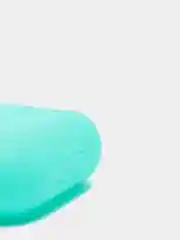Бирюзовый силиконовый чехол для беспроводных наушников AirPods