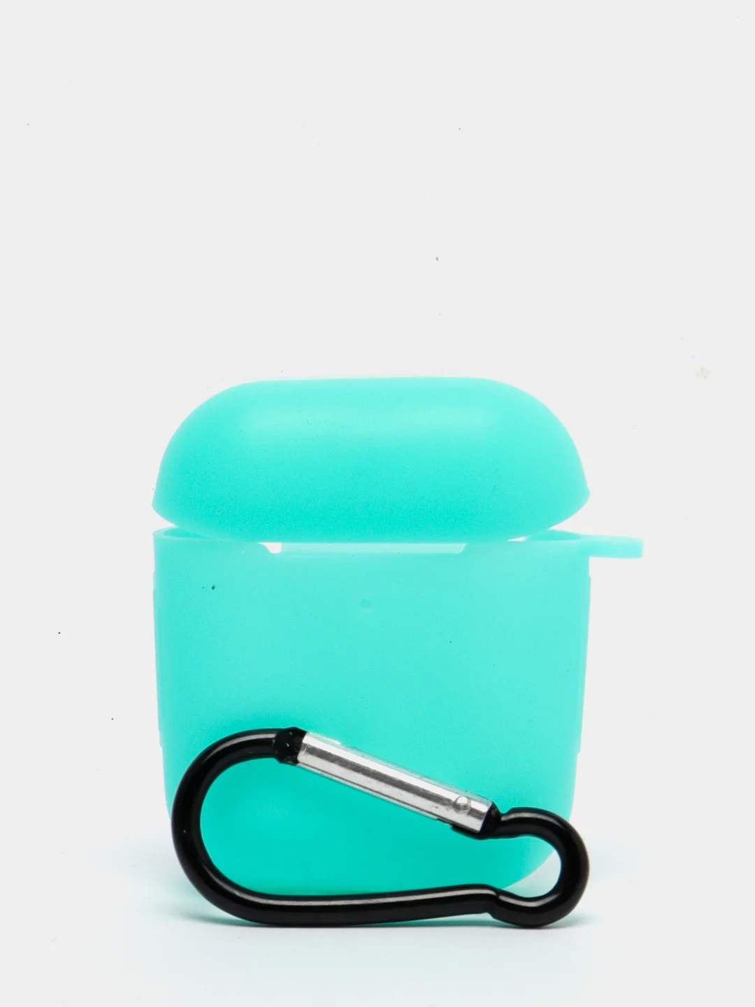 Бирюзовый силиконовый чехол для беспроводных наушников AirPods