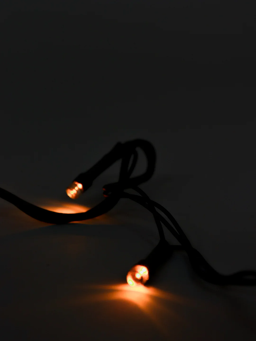 Гирлянда белая новогодняя, 2.5 м, LED, 2 вида