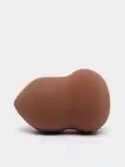 Коричневый спонж для макияжа