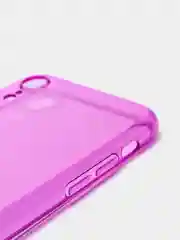Пурпурный яркий силиконовый чехол iPhone XR, 11, 12 Mini, 12 Pro, 12 Pro Max