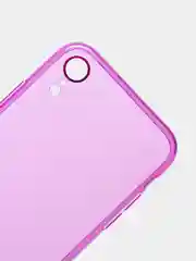 Пурпурный яркий силиконовый чехол iPhone XR, 11, 12 Mini, 12 Pro, 12 Pro Max