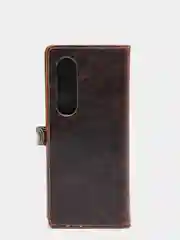 Коричневый чехол-книжка Samsung Galaxy Z Fold3