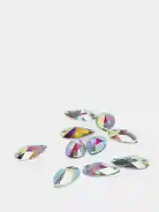 Стразы пришивные "Капля" Crystal AB