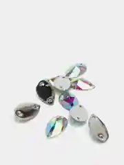 Стразы пришивные "Капля" Crystal AB