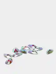 Стразы пришивные "Капля" Crystal AB