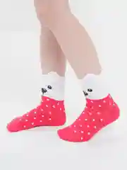Розовый носки детские "Забавные мордашки", Conte-kids 17С-59СП
