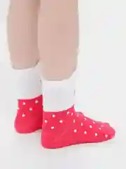Розовый носки детские "Забавные мордашки", Conte-kids 17С-59СП