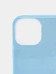 Голубой чехол блестящий Iphone 13 Mini