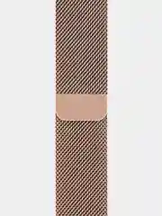 Коралловый меланж ремешок для Apple Watch "Миланская петля", металлический