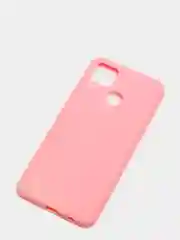 Розовый чехол для Realme C15 силиконовый