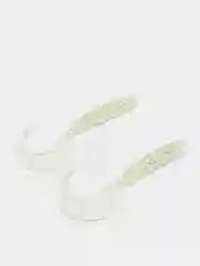 Серебряный твистер, 7 см