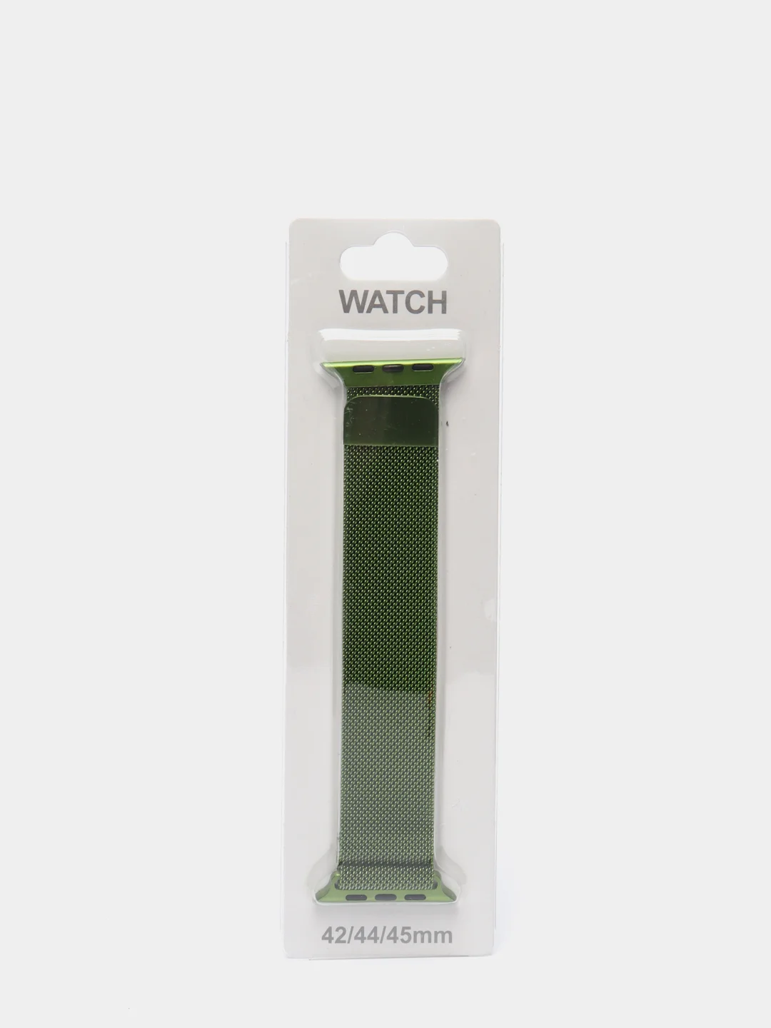 Лесной зеленый ремешок для Apple Watch "Миланская петля"