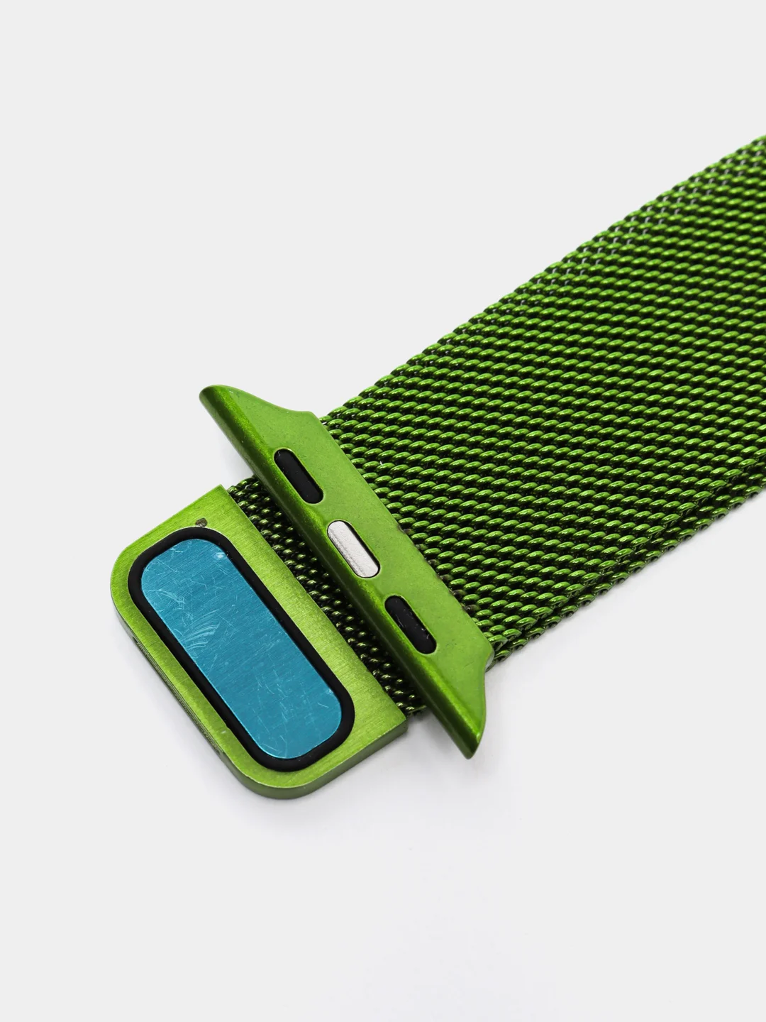 Лесной зеленый ремешок для Apple Watch "Миланская петля"