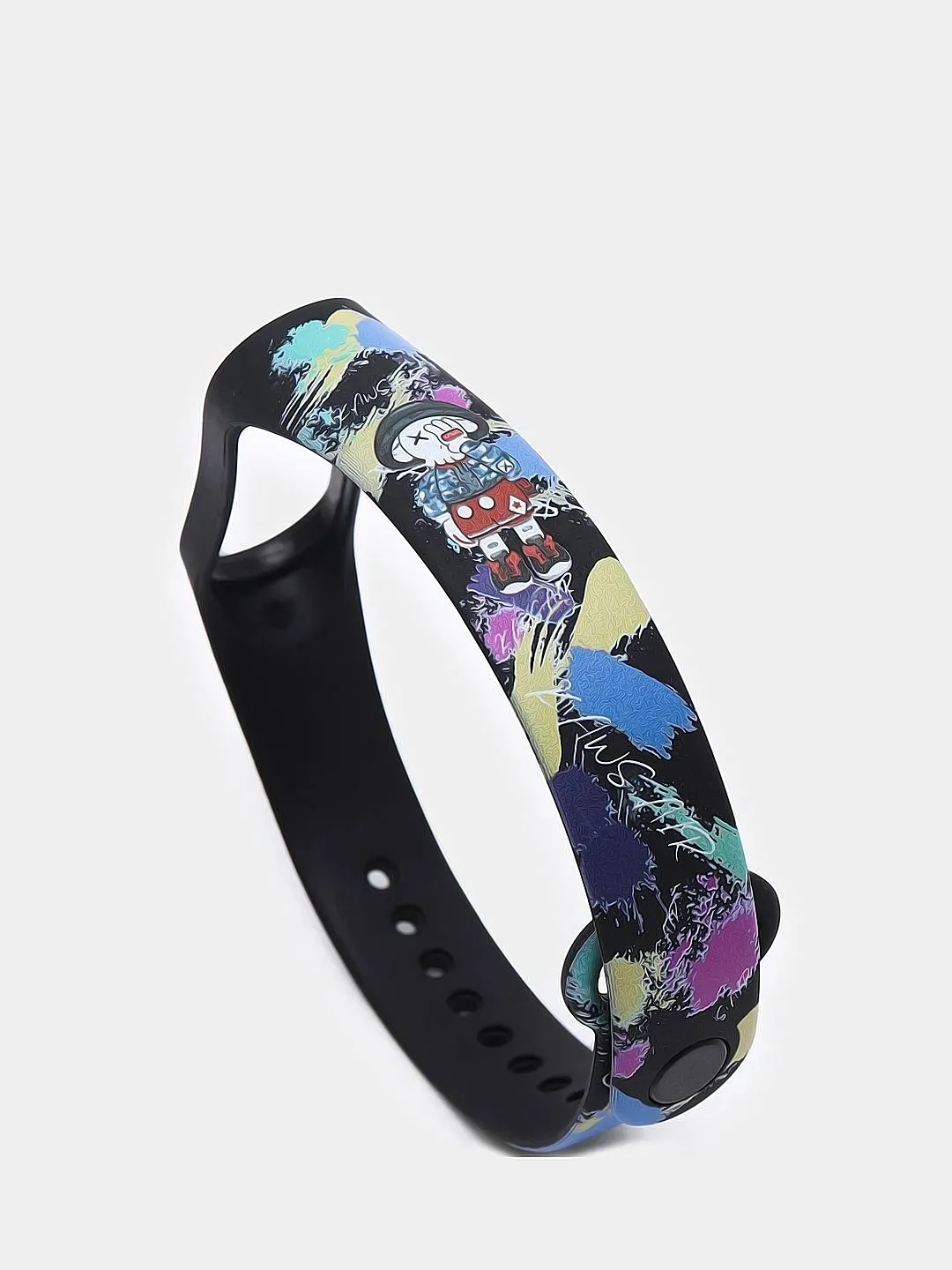 Карамельный ремешки с рисунком для Xiaomi Mi Band 3 и 4