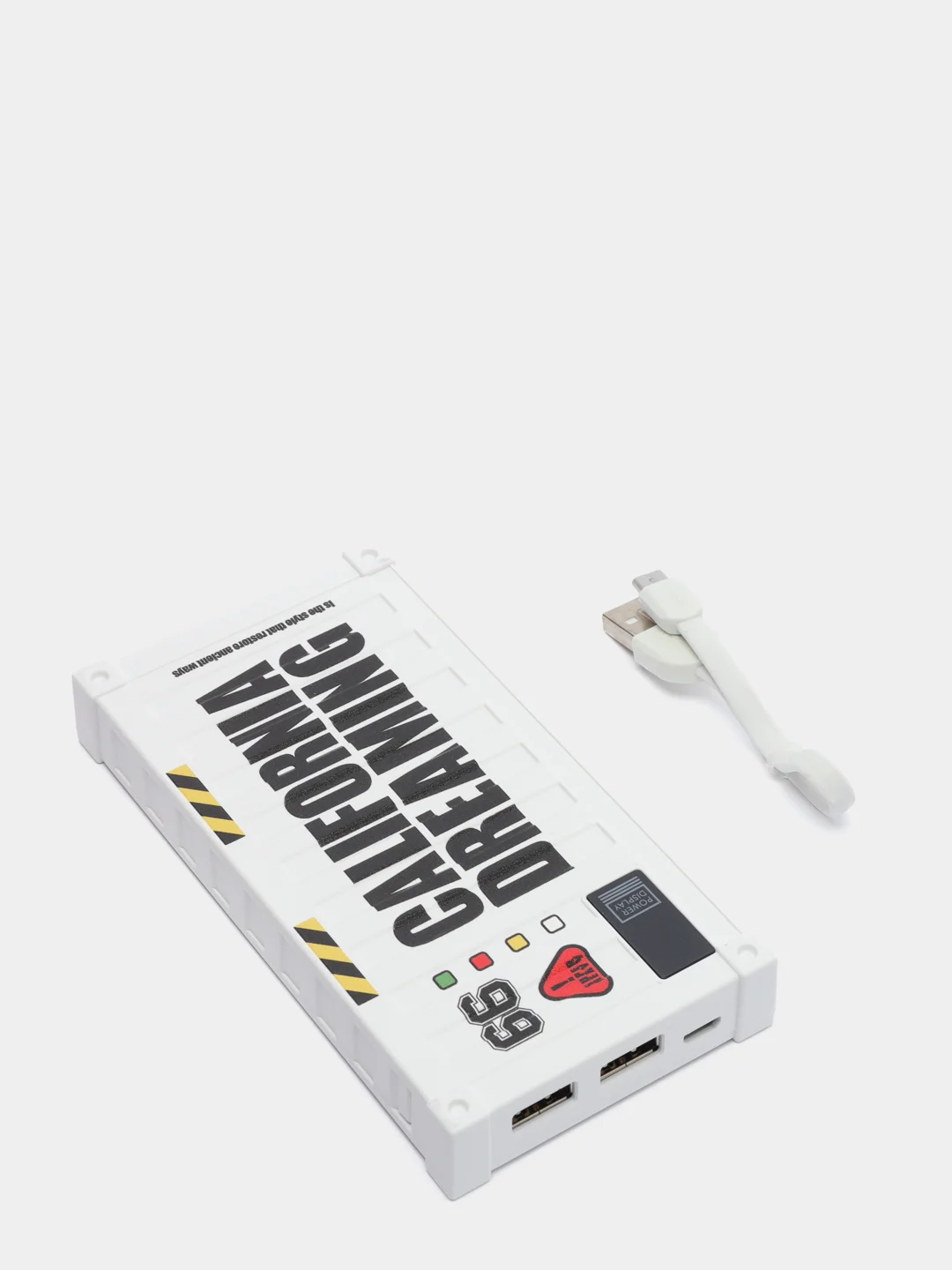 Белый мобильный аккумулятор (PowerBank) REMAX Container Series RPP-93 10000 mAh