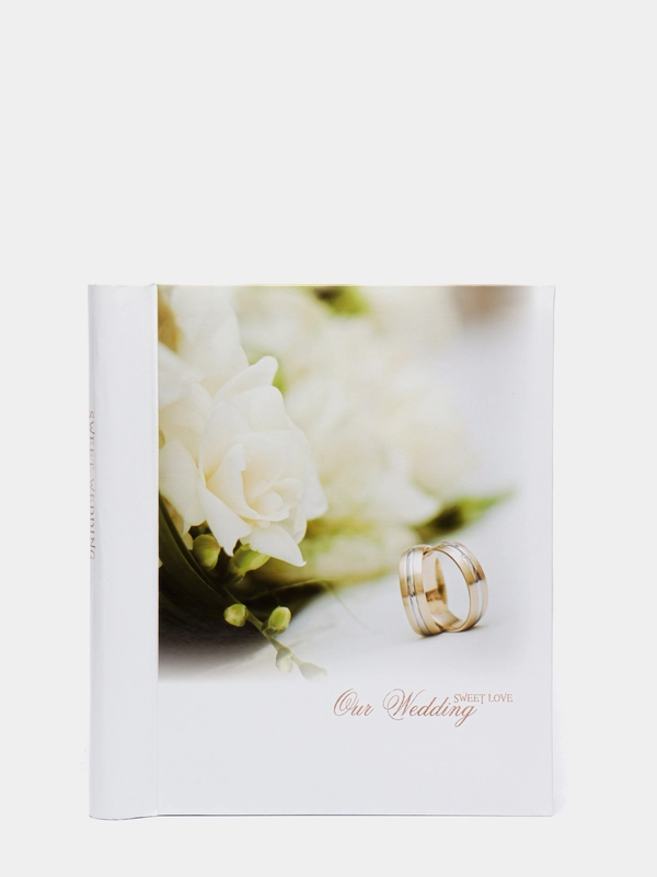 Фотоальбом магнитный 20 листов "Our Wedding"