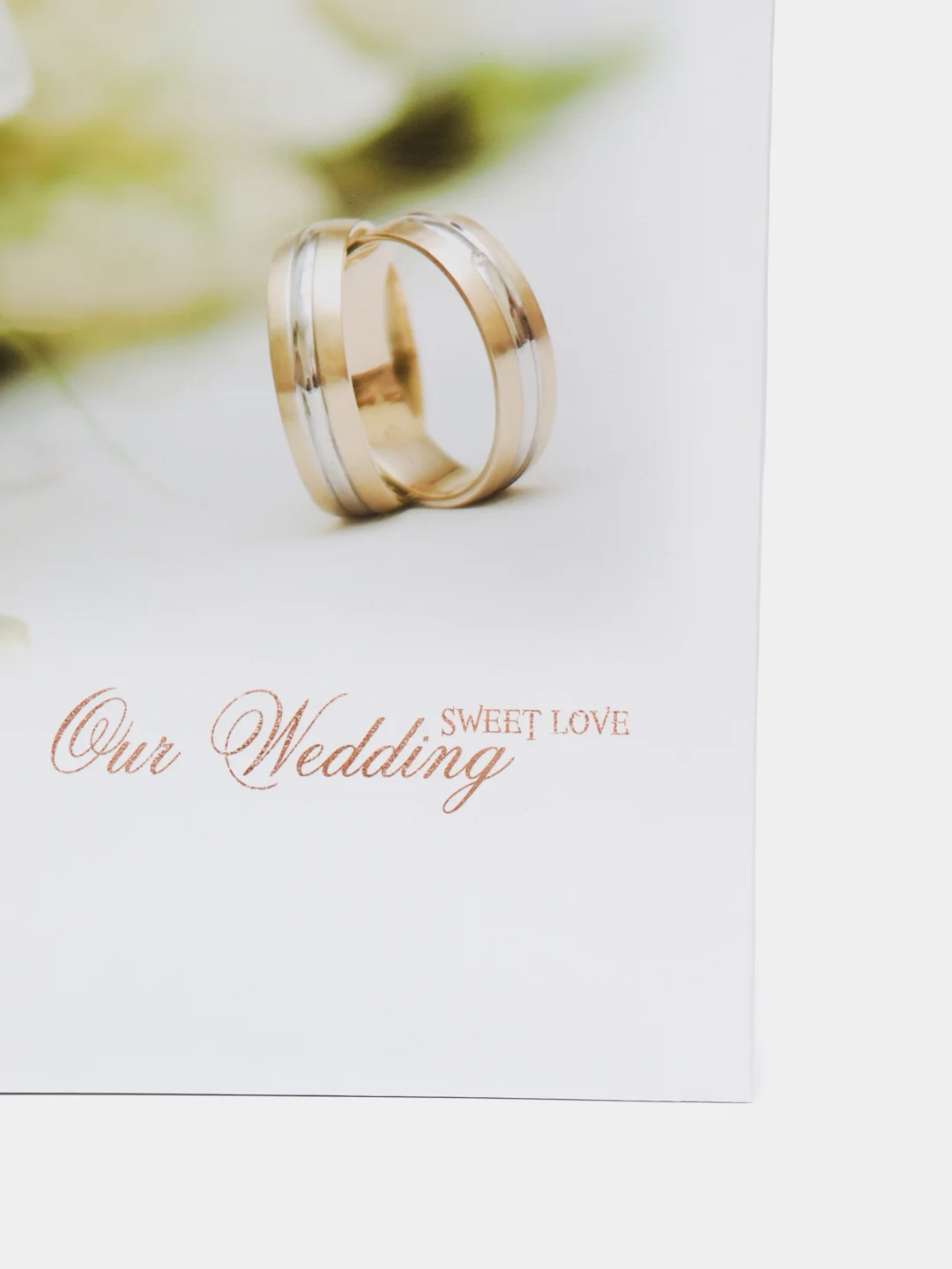 Фотоальбом магнитный 20 листов "Our Wedding"