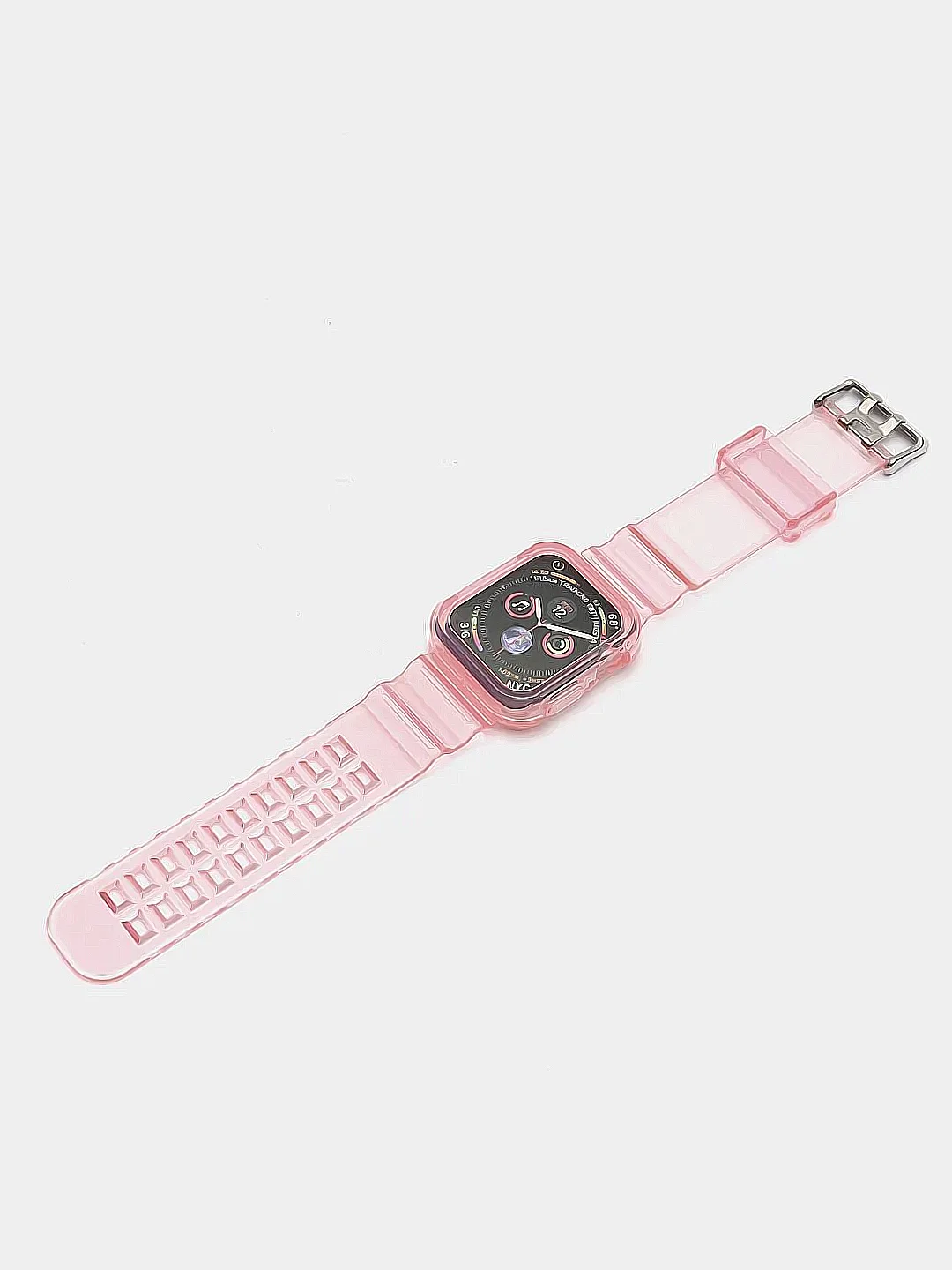 Конфетный прозрачный ремешок для Apple Watch