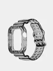 Черный прозрачный ремешок для Apple Watch