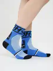 Синий носки спортивные велосипедные, велоноски