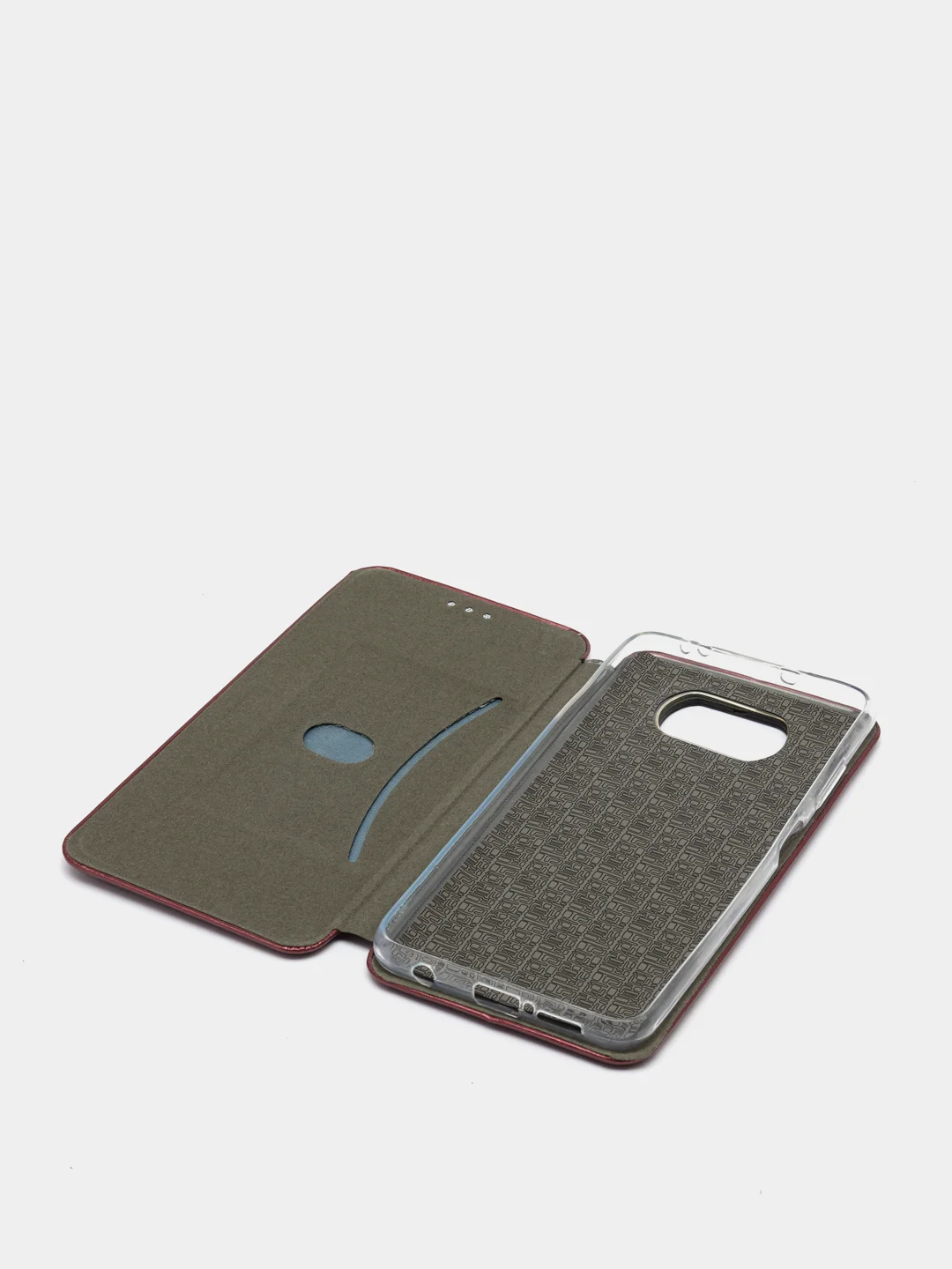 Пурпурный чехол-книжка Xiaomi Poco X3 NFC/Poco X3 Pro (Сяоми Поко Х3 НФС/Х3 Про)