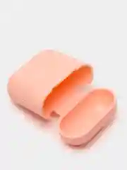 Розовый чехол для беспроводных наушников AirPods