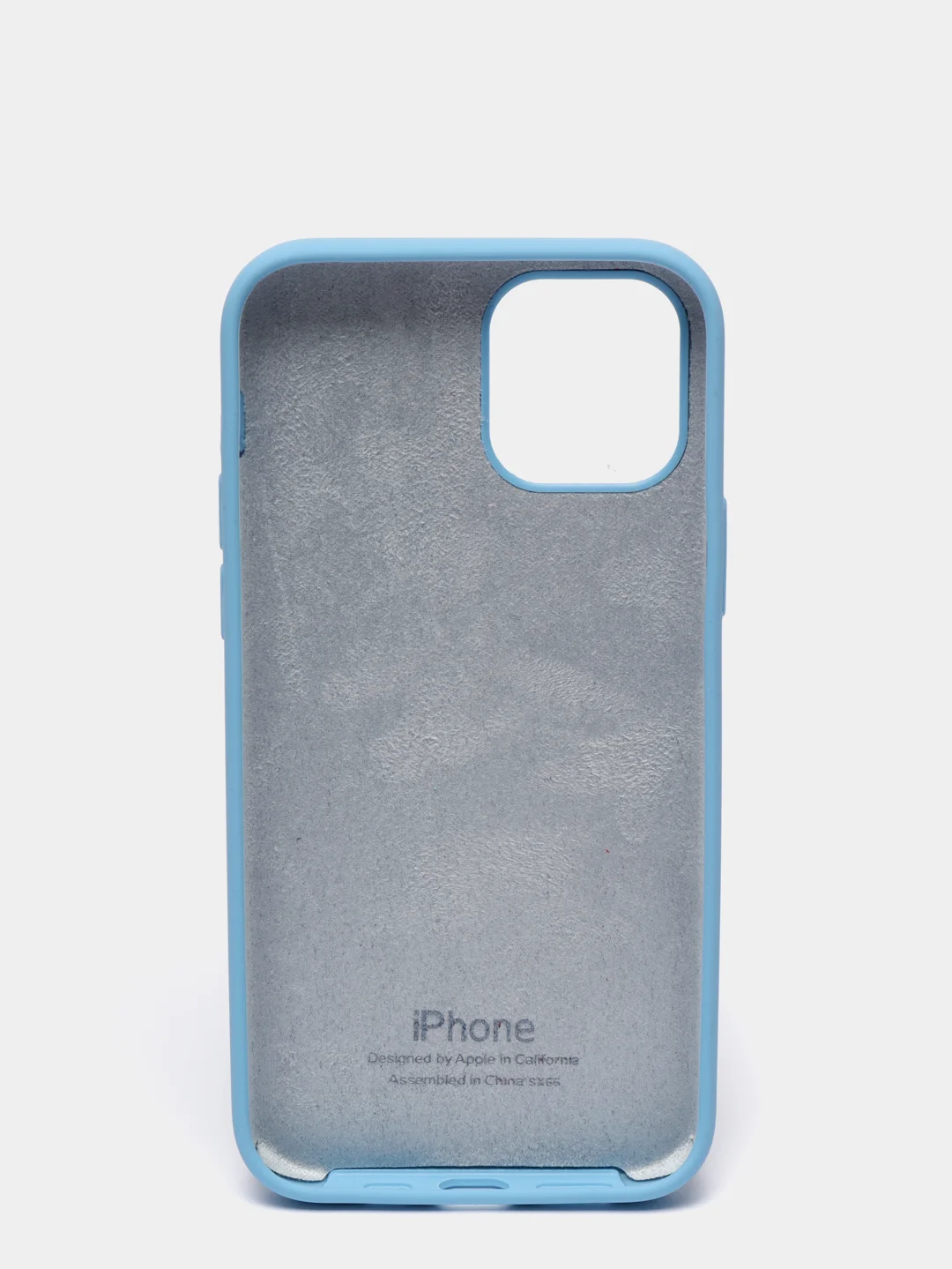 Лазурный чехол Silicone Case для iPhone 7/8/ 12 / 12 PRO / 12 PRO MAX /13 PRO / 13 PRO MAX
