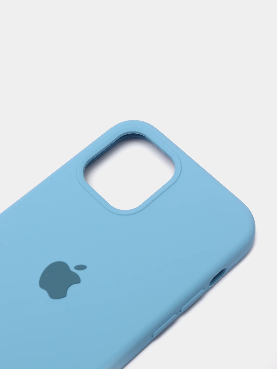 Лазурный чехол Silicone Case для iPhone 7/8/ 12 / 12 PRO / 12 PRO MAX /13 PRO / 13 PRO MAX